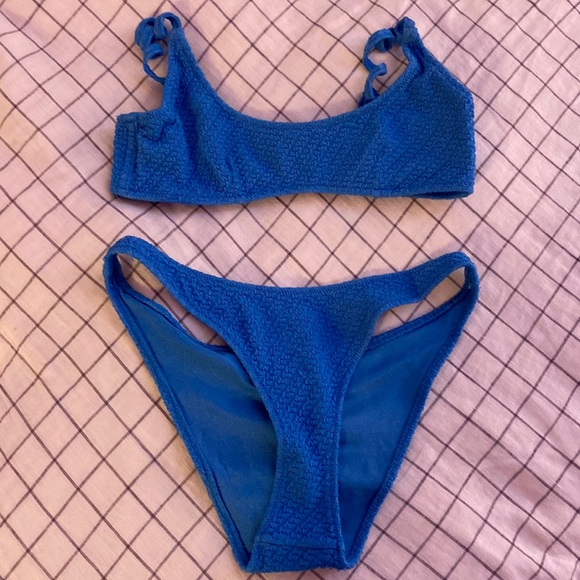 triangl swimwear Other - Blue Triangl Bikini